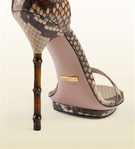 gucci bamboo heel shoes|Gucci block heel pumps.